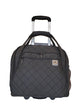 Quilted Rolling Underseater Tote 15"  - 2 Wheels
